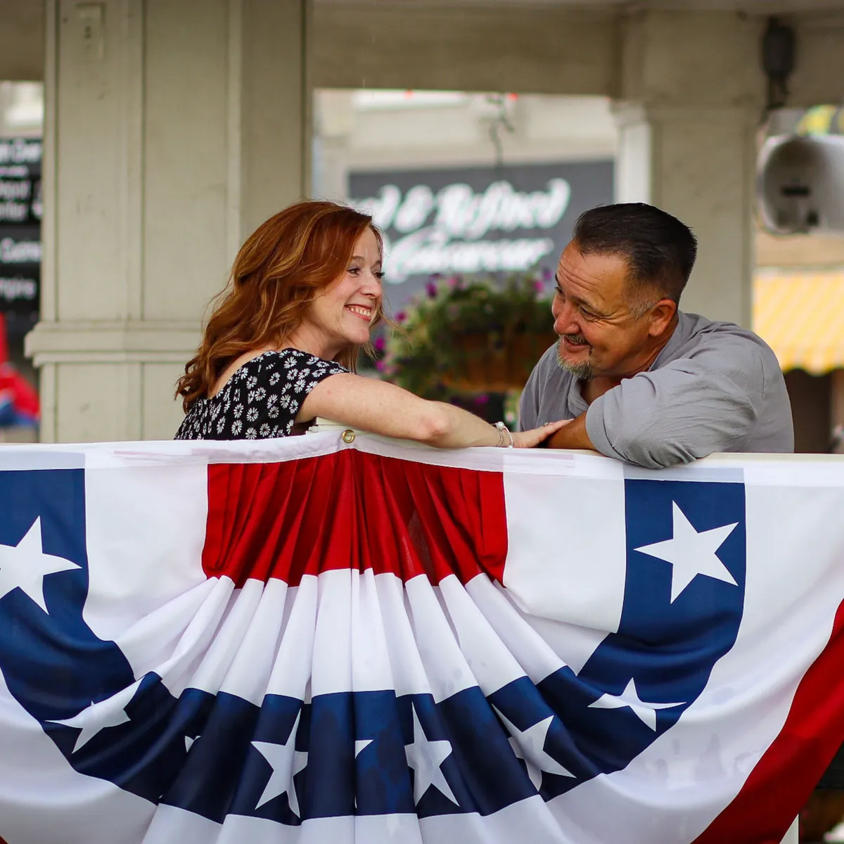Illustrative stock photo of a couple in Georgia, not real members