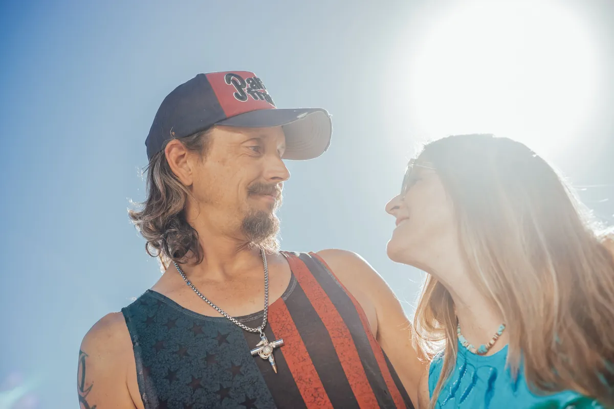 Illustrative stock photo of a couple in Athens, not real members
